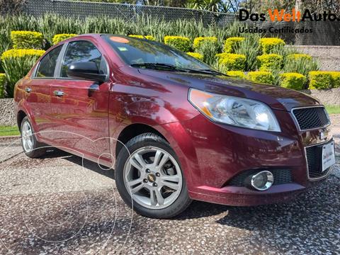 Chevrolet Aveo LTZ Aut usado (2016) color Rojo Tinto financiado en mensualidades(enganche $33,800 mensualidades desde $4,942)