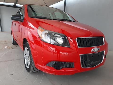Chevrolet Aveo LS usado (2017) color Rojo Victoria financiado en mensualidades(enganche $43,250)