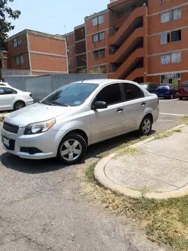 Chevrolet Aveo Paq M usado (2014) color Plata precio $118,000