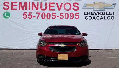 Chevrolet Aveo LS usado (2019) color Rojo precio $180,000