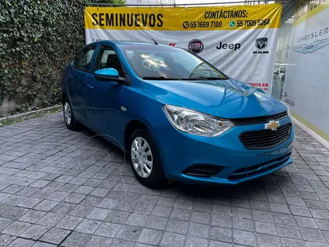 Chevrolet Aveo LS usado (2019) color Azul precio $198,000