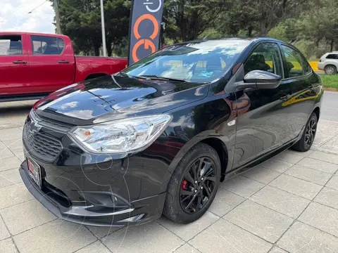 Chevrolet Aveo LT usado (2022) color Negro financiado en mensualidades(enganche $62,948 mensualidades desde $4,814)