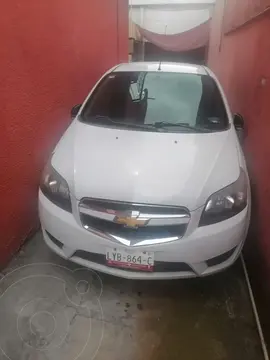 Chevrolet Aveo LS Aa usado (2018) color Blanco precio $120,000