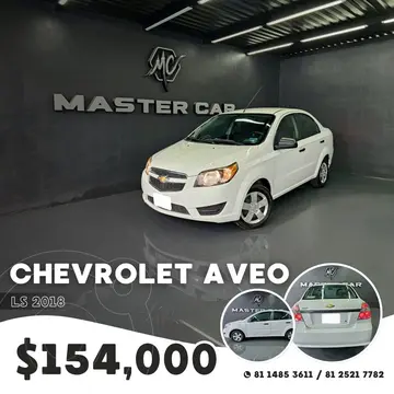 Chevrolet Aveo LS usado (2018) color Blanco precio $154,000