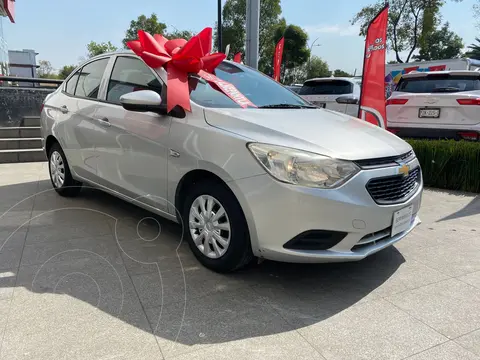 Chevrolet Aveo LS Aut usado (2019) color plateado precio $173,900