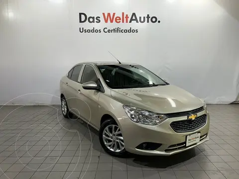 Chevrolet Aveo LT usado (2018) color Crema financiado en mensualidades(enganche $54,750 mensualidades desde $4,004)
