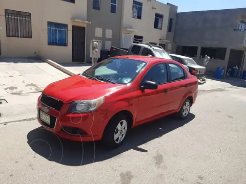 Chevrolet Aveo LS usado (2015) color Rojo precio $90,000