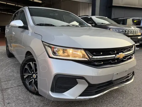 Chevrolet Aveo LS usado (2024) color Gris financiado en mensualidades(enganche $112,442 mensualidades desde $4,831)