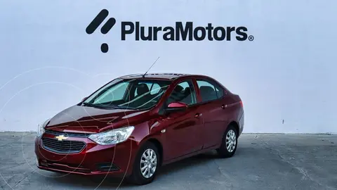 Chevrolet Aveo LS Aut usado (2021) color Rojo financiado en mensualidades(enganche $48,180 mensualidades desde $4,105)