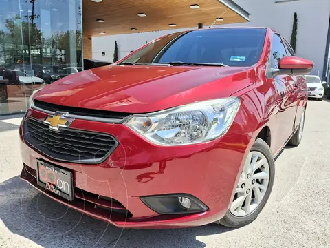 Chevrolet Aveo LT Aut usado (2020) color Rojo financiado en mensualidades(enganche $58,250 mensualidades desde $3,378)