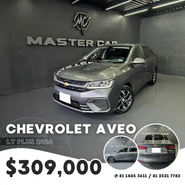 Chevrolet Aveo LT Plus usado (2024) color Gris Oscuro precio $309,000