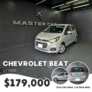Chevrolet Beat Hatchback LTZ usado (2020) color plateado precio $179,000
