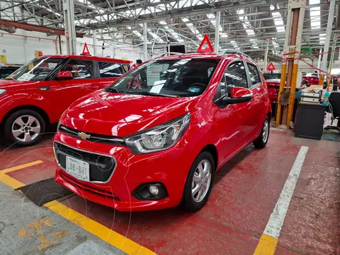 Chevrolet Beat Hatchback LTZ usado (2021) color Rojo financiado en mensualidades(enganche $52,000 mensualidades desde $4,700)