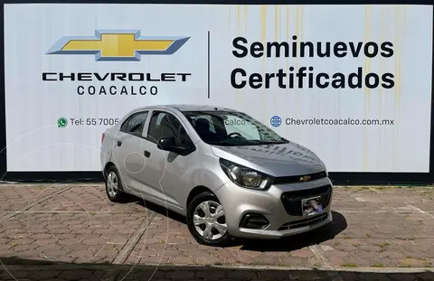 Chevrolet Beat Hatchback LT usado (2018) color plateado precio $150,000