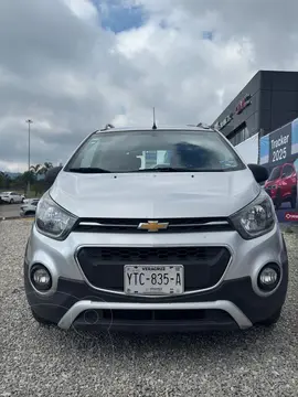 Chevrolet Beat Hatchback Active usado (2021) color plateado financiado en mensualidades(enganche $57,225 mensualidades desde $5,115)