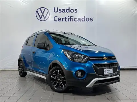 Chevrolet Beat Hatchback Active usado (2021) color Azul financiado en mensualidades(enganche $56,952 mensualidades desde $5,192)