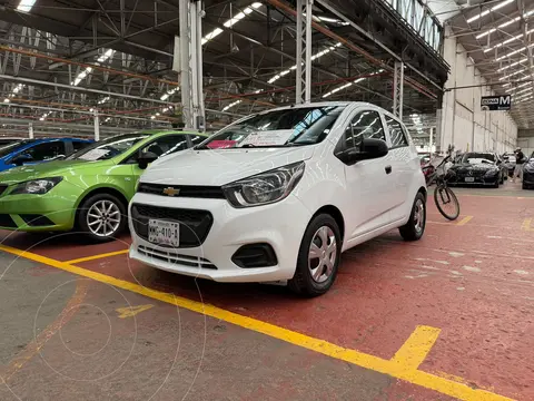 Chevrolet Beat Hatchback LS usado (2018) color Blanco financiado en mensualidades(enganche $36,000 mensualidades desde $3,100)