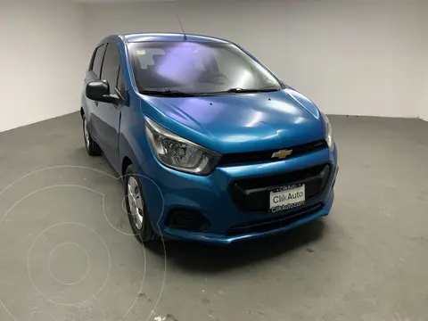 Chevrolet Beat Hatchback LT usado (2019) color Azul financiado en mensualidades(enganche $30,000 mensualidades desde $4,700)