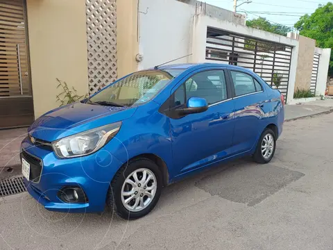 Chevrolet Beat Notchback LTZ Sedan usado (2020) color Azul Denim financiado en mensualidades(enganche $70,000 mensualidades desde $4,780)