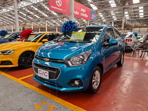 Chevrolet Beat Notchback LTZ Sedan usado (2020) color Azul Denim financiado en mensualidades(enganche $46,500 mensualidades desde $4,200)