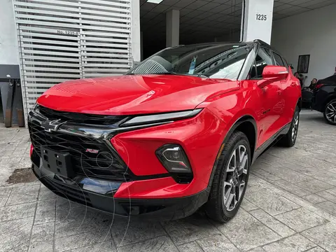 Chevrolet Blazer RS usado (2023) color Rojo Lava financiado en mensualidades(enganche $152,000 mensualidades desde $20,929)