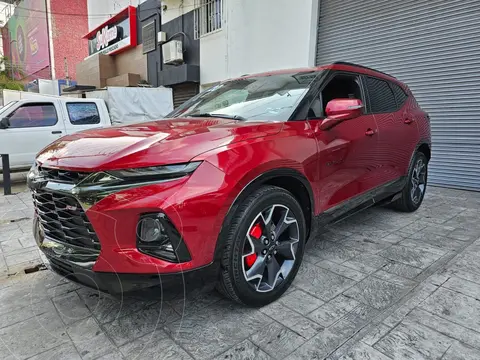 Chevrolet Blazer RS usado (2020) color Rojo Lava financiado en mensualidades(enganche $130,000 mensualidades desde $18,628)