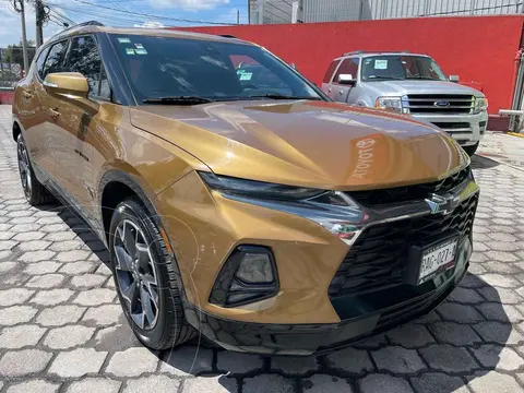 Chevrolet Blazer RS usado (2019) color Dorado financiado en mensualidades(enganche $145,125 mensualidades desde $12,254)