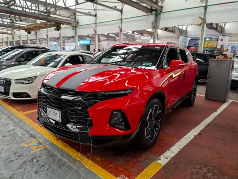 Chevrolet Blazer Piel usado (2020) color Rojo Lava financiado en mensualidades(enganche $136,000 mensualidades desde $12,000)