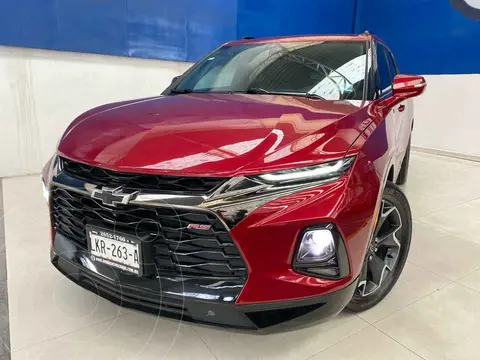 Chevrolet Blazer RS usado (2019) color Rojo financiado en mensualidades(enganche $155,000 mensualidades desde $11,141)