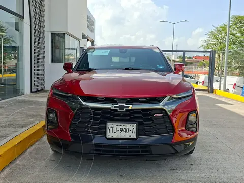 Chevrolet Blazer Piel usado (2021) color Rojo Cobrizo precio $499,000