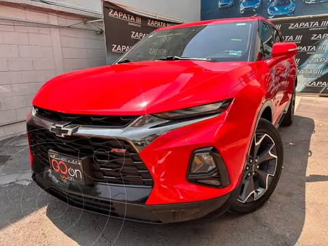 Chevrolet Blazer Piel usado (2019) color Rojo precio $587,000