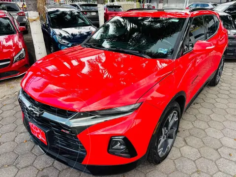 Chevrolet Blazer RS usado (2020) color Rojo financiado en mensualidades(enganche $112,069 mensualidades desde $9,954)