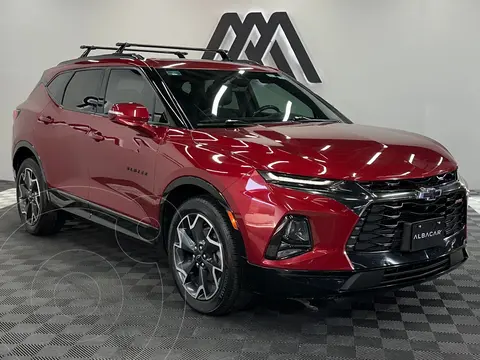 Chevrolet Blazer Piel usado (2019) color Rojo precio $389,999