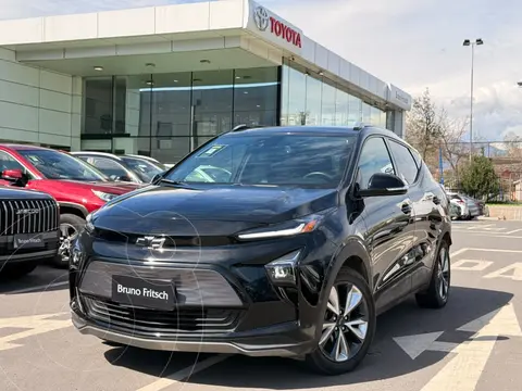 Chevrolet Bolt LTZ usado (2024) color Negro financiado en cuotas(pie $4.200.000)