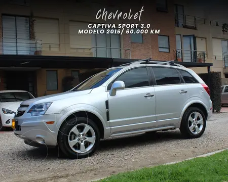 Chevrolet Captiva Sport 3.0L Platinum 4x4 usado (2016) color Plata precio $40.800.000