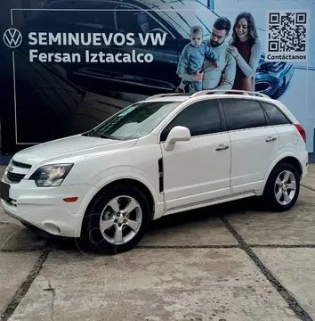 Chevrolet Captiva Sport LT Piel usado (2015) color Blanco financiado en mensualidades(enganche $42,999 mensualidades desde $6,600)