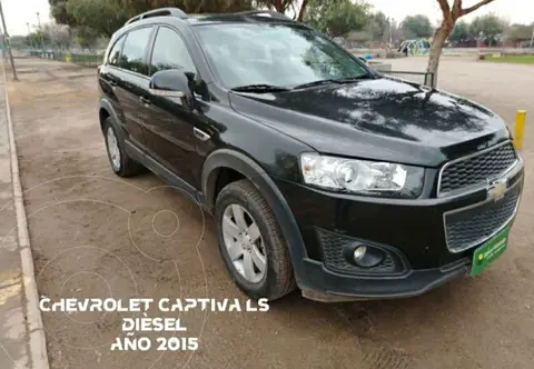 Chevrolet Captiva  LS 2.2 Diesel 4X2 usado (2015) color Negro precio $7.990.000