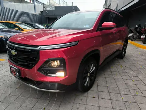 Chevrolet Captiva LT 7 pas usado (2023) color Rojo financiado en mensualidades(enganche $100,825 mensualidades desde $7,710)