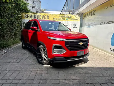 Chevrolet Captiva LT 7 pas usado (2023) color Rojo financiado en mensualidades(enganche $133,760 mensualidades desde $5,746)