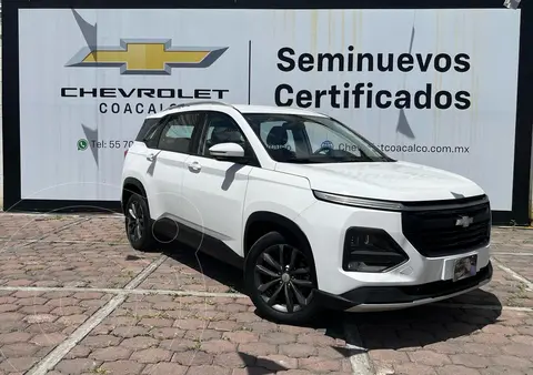 Chevrolet Captiva LT 5 pas usado (2023) color Blanco financiado en mensualidades(enganche $102,720 mensualidades desde $6,844)