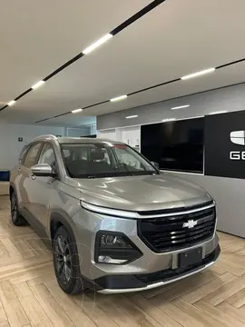 Chevrolet Captiva LT 7 pas usado (2023) color plateado financiado en mensualidades(enganche $146,258 mensualidades desde $6,154)