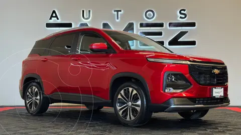 Chevrolet Captiva Premier usado (2022) color Rojo financiado en mensualidades(enganche $72,380 mensualidades desde $7,753)