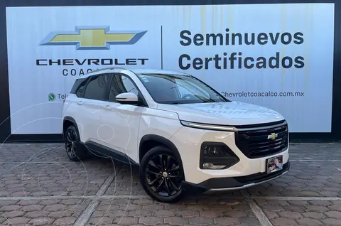 Chevrolet Captiva LT 5 pas usado (2023) color Blanco financiado en mensualidades(enganche $105,288 mensualidades desde $7,015)