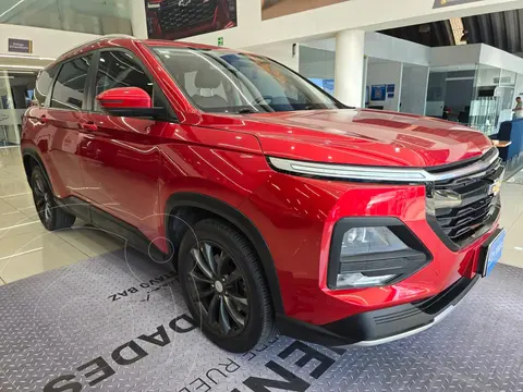 Chevrolet Captiva LT 7 pas usado (2022) color Rojo financiado en mensualidades(enganche $74,352 mensualidades desde $7,497)