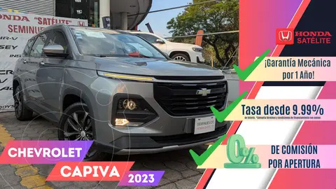 Chevrolet Captiva LT 5 pas usado (2023) color Gris financiado en mensualidades(enganche $107,765 mensualidades desde $6,116)