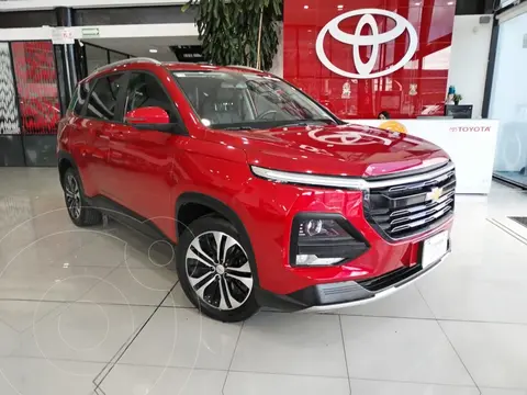 Chevrolet Captiva Premier usado (2023) color Rojo financiado en mensualidades(enganche $149,644 mensualidades desde $6,429)