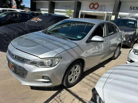 Chevrolet Cavalier LS usado (2019) color plateado financiado en mensualidades(enganche $57,225 mensualidades desde $4,376)