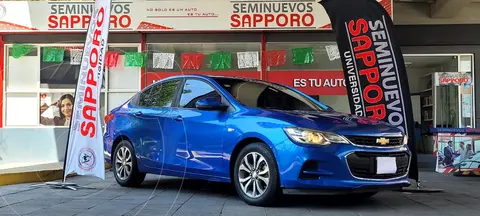 Chevrolet Cavalier Premier Aut usado (2018) color Azul financiado en mensualidades(enganche $68,750)