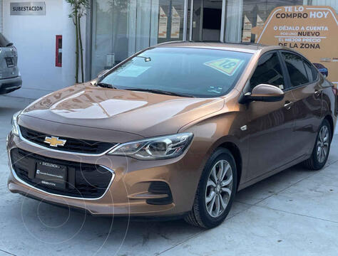 Chevrolet Cavalier Premier Aut usado (2018) color Cafe precio $279,000