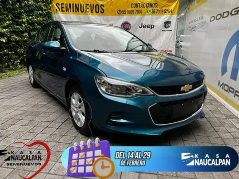 Chevrolet Cavalier LS Aut usado (2020) color Azul precio $213,700